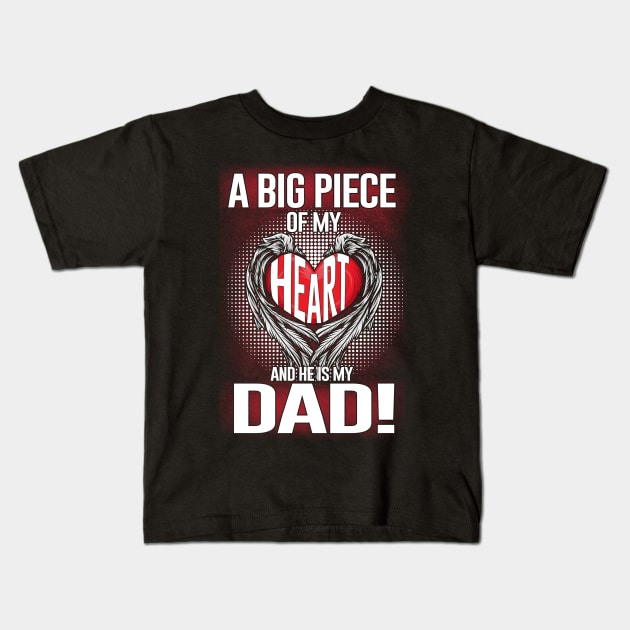 Father's day Dad Kids T-Shirt by Emart